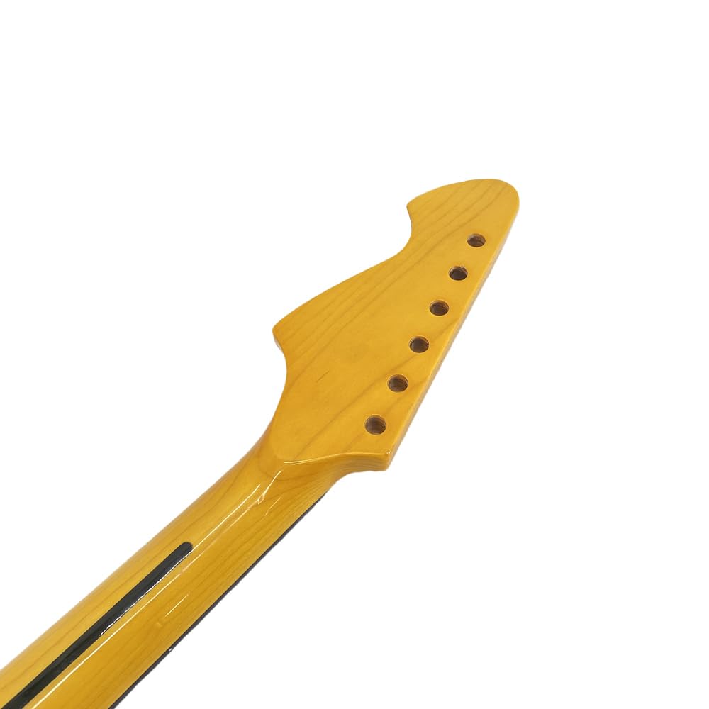 Amazon.com: VetimobatoYellow Paint Maple Electric Guitar Neck 6